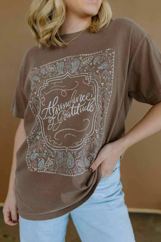 Abundance of Gratitude Tee