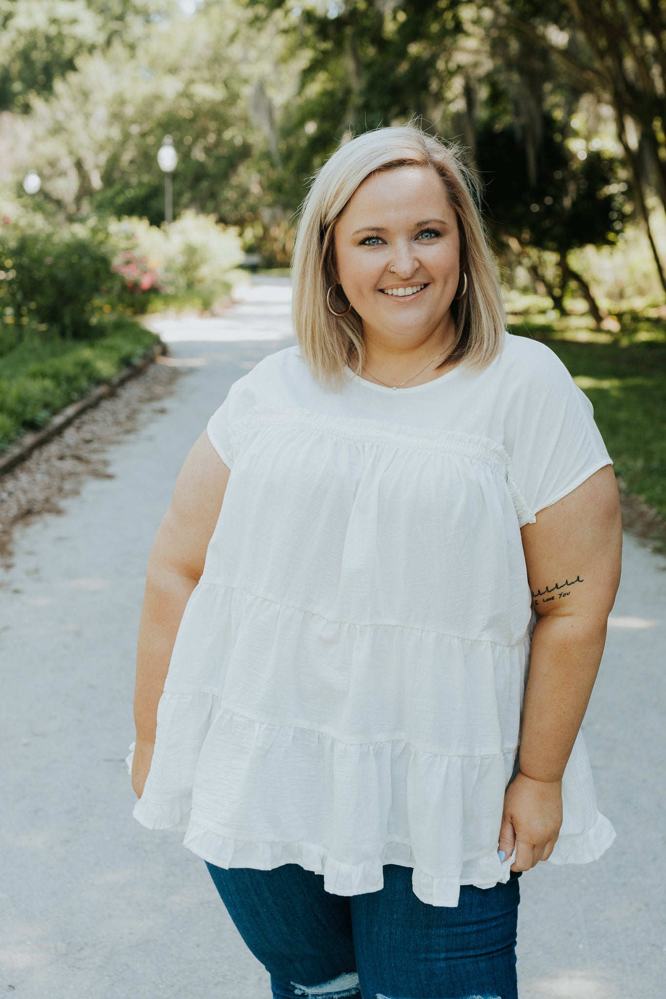 Tiered Oversized Tunic