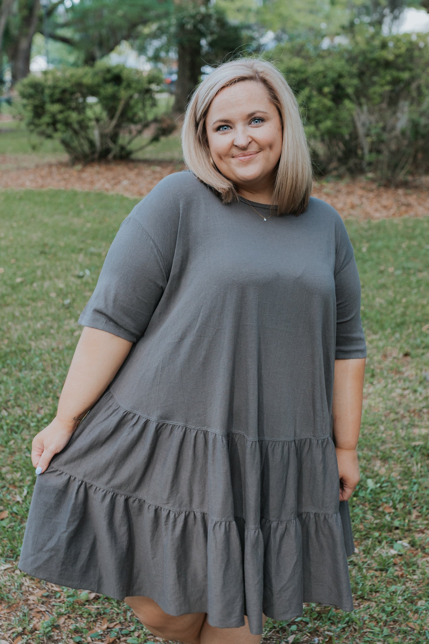 Loose Fit Tunic Dress