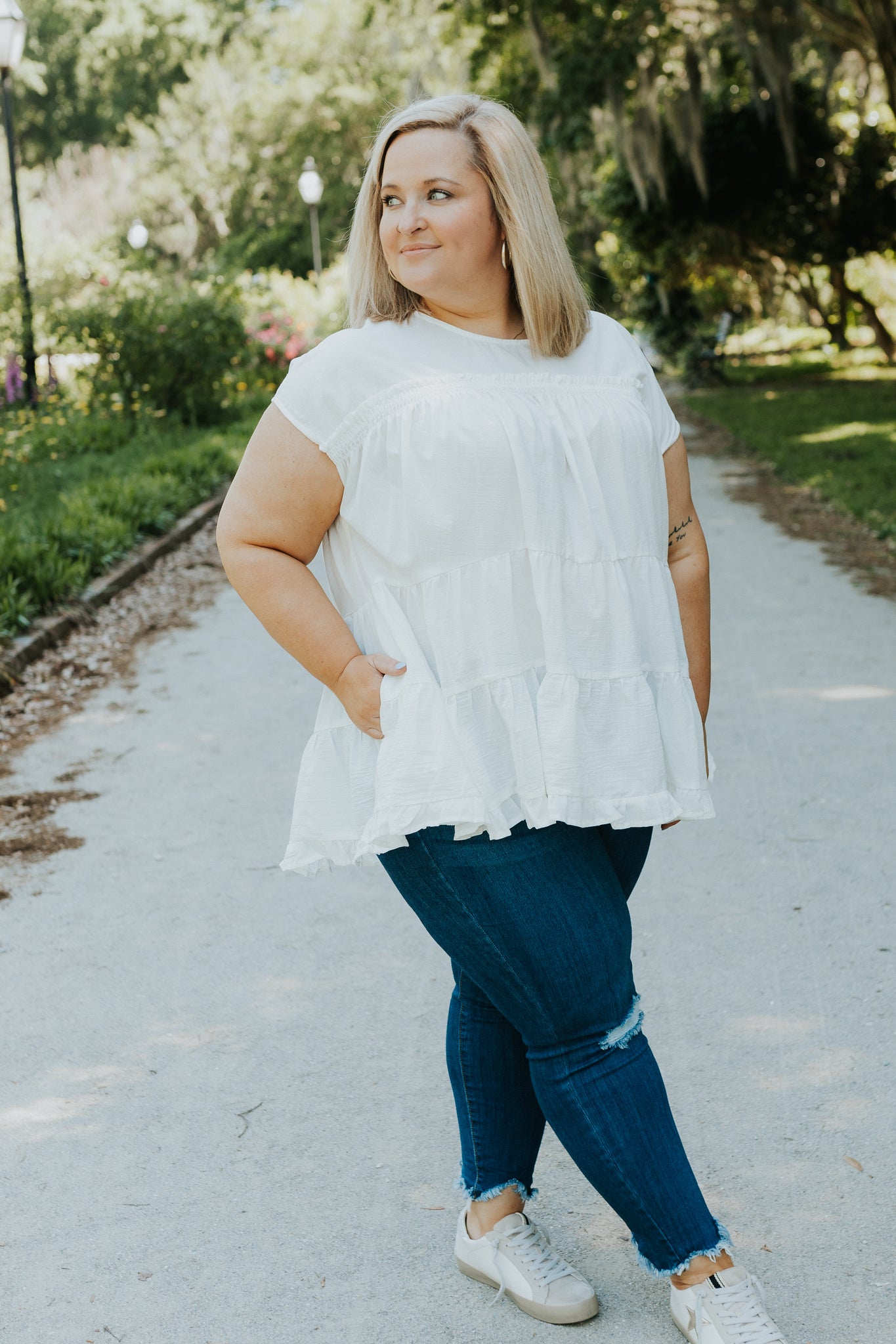 Tiered Oversized Tunic