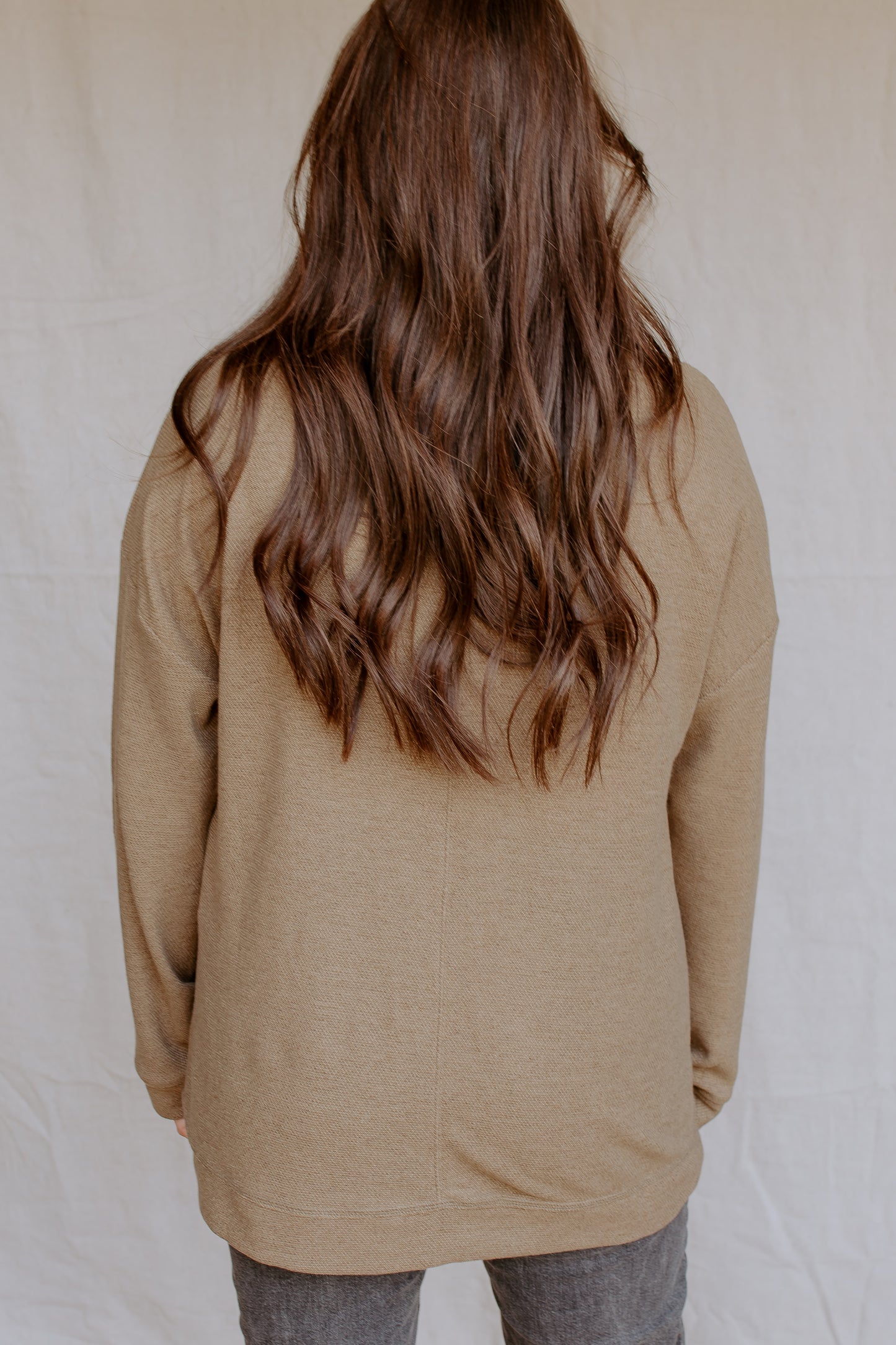 Simple Pullover Top | Olive