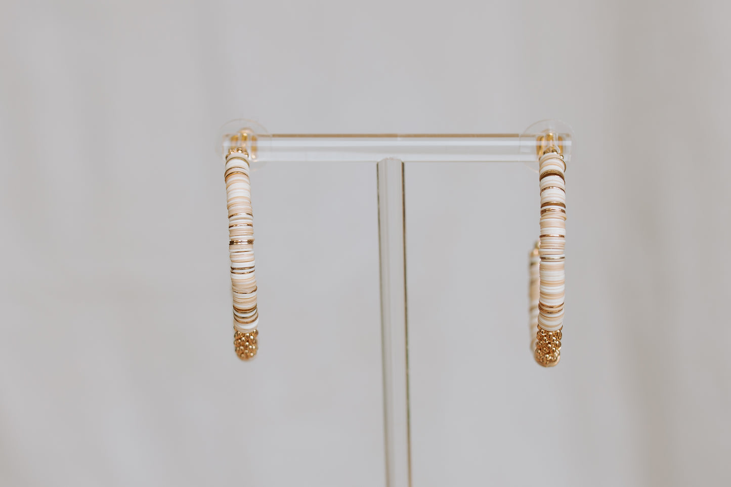 Ivory Halo Hoops