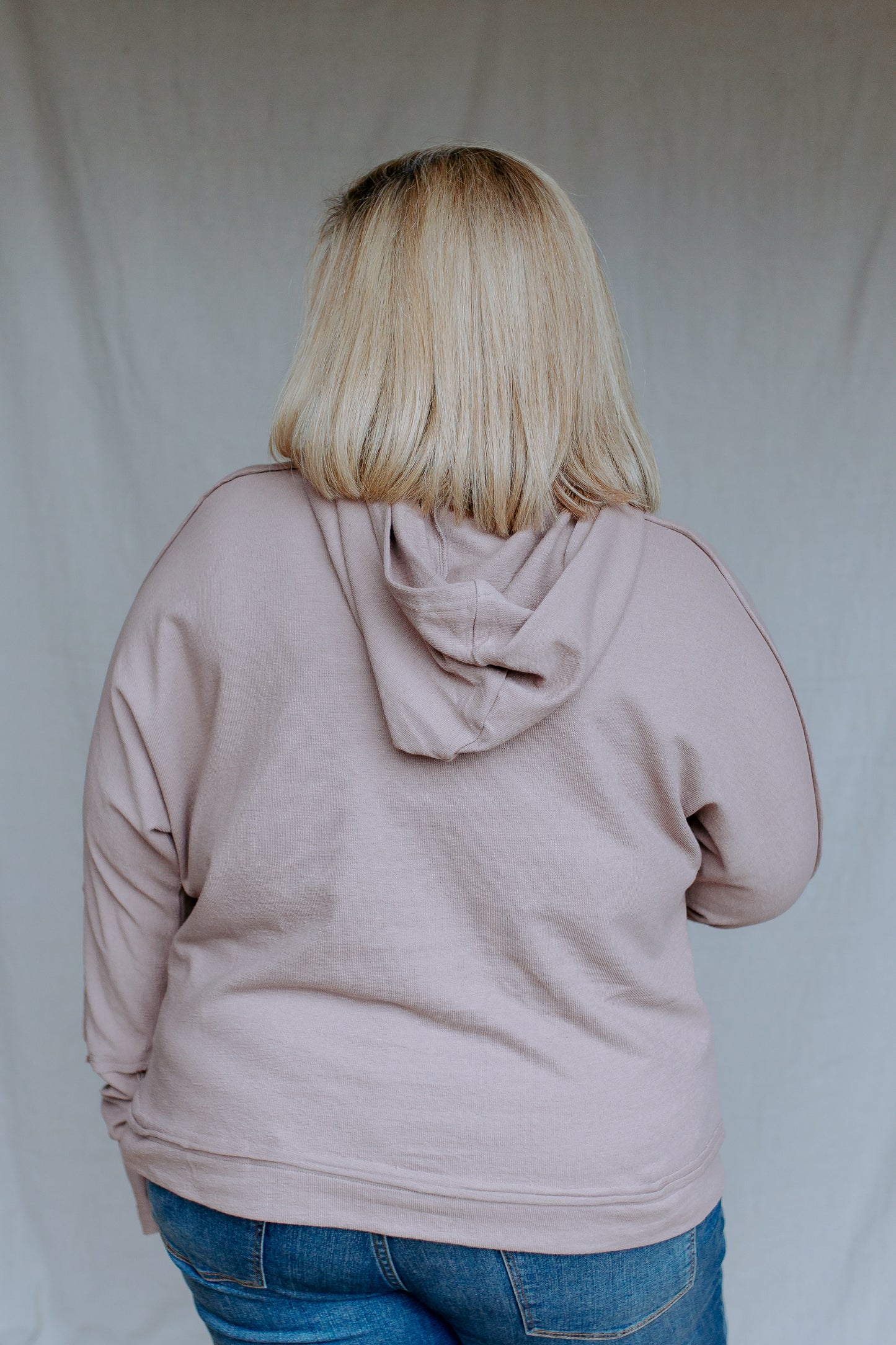 Hoodie Knit Top | Mocha