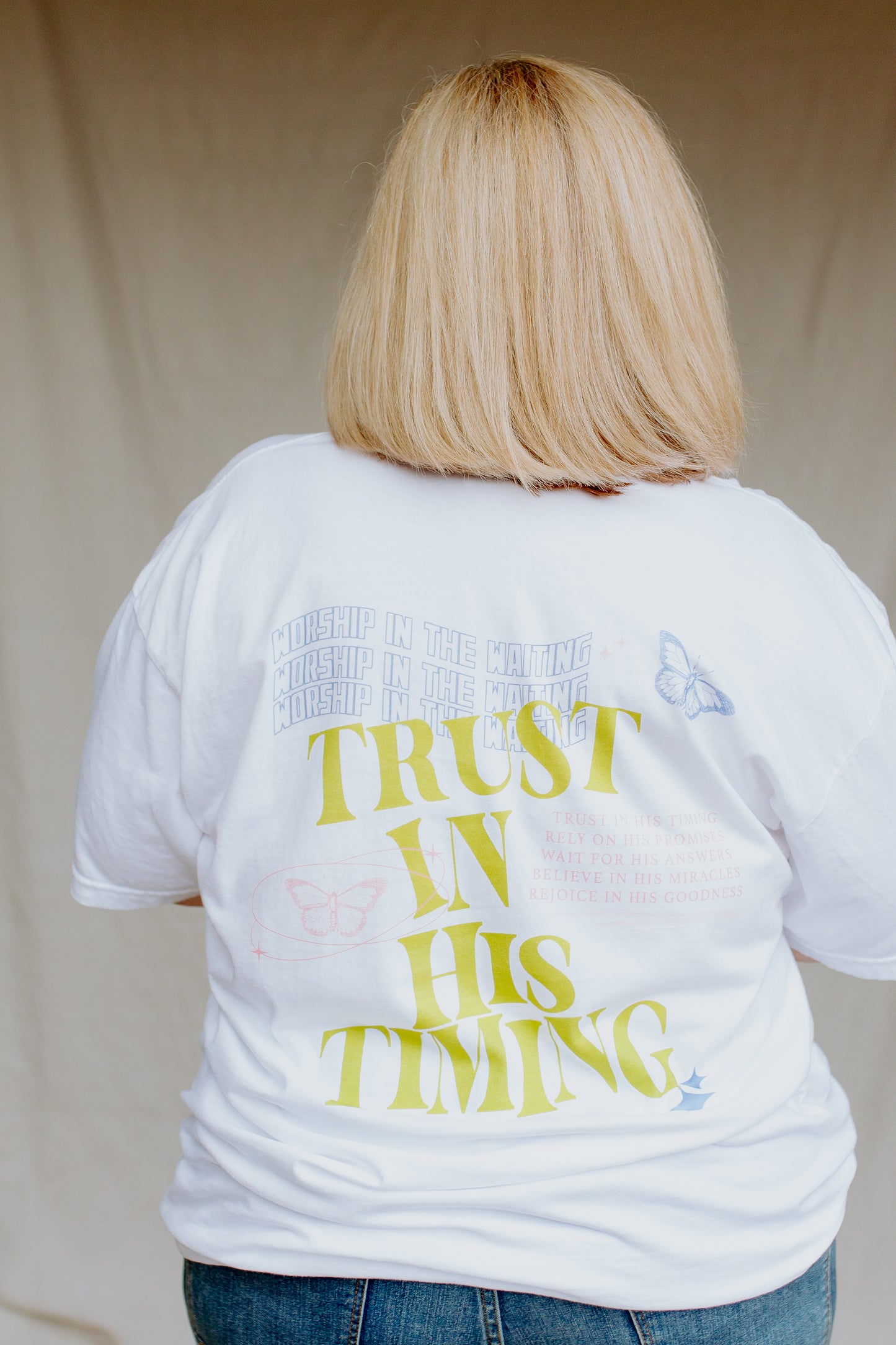 TRUST IN HIS TIMING Tee