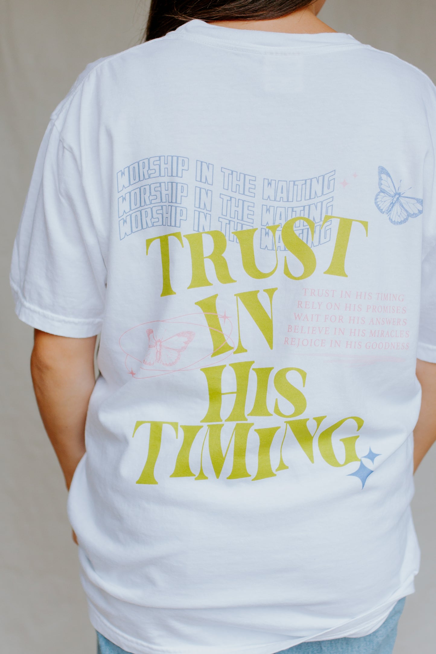 TRUST IN HIS TIMING Tee