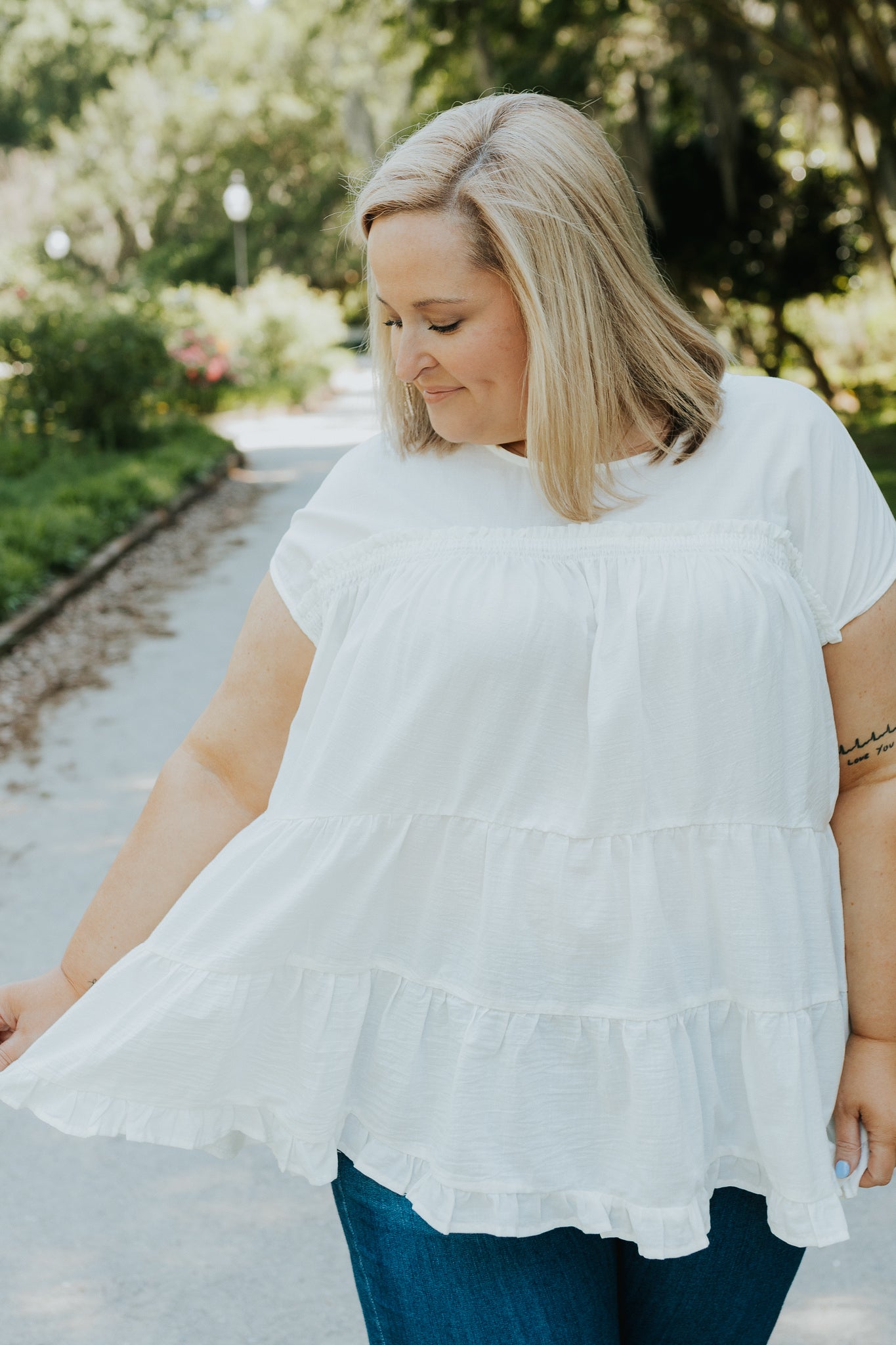 Tiered Oversized Tunic