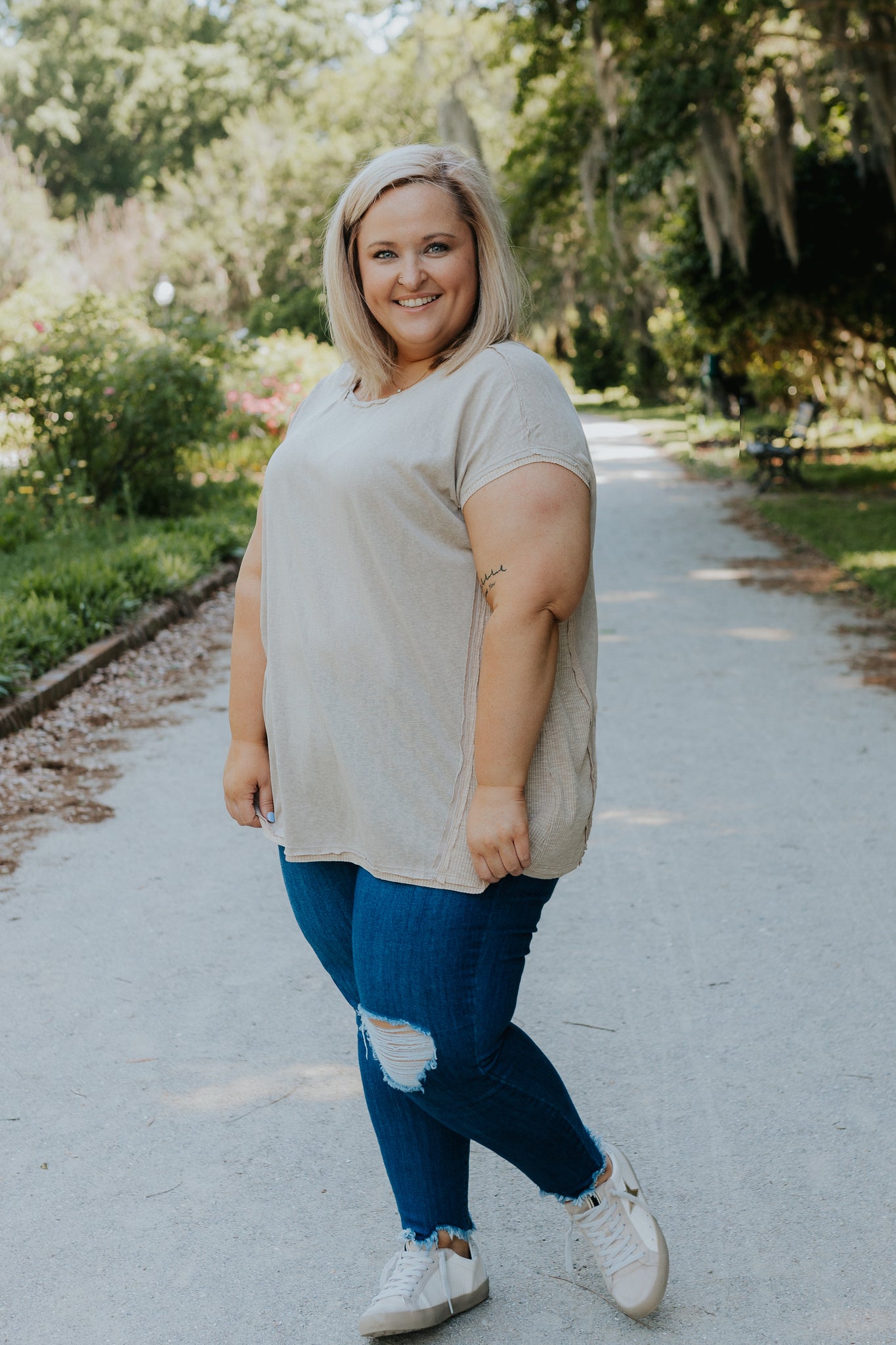 Mix Ribbed Top