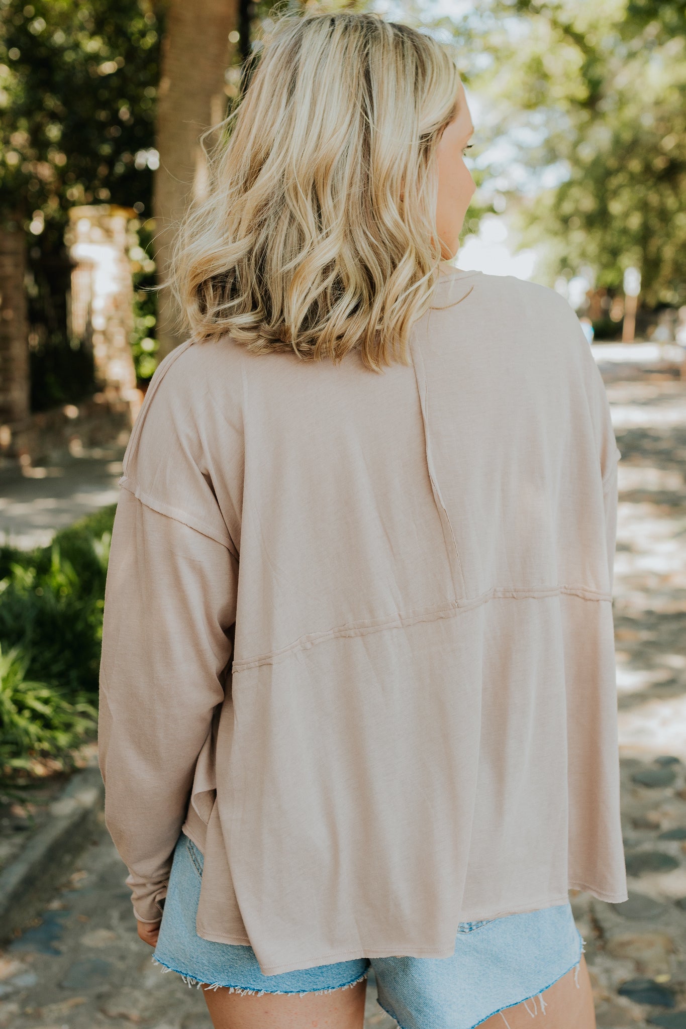 Button Front Top | Mushroom