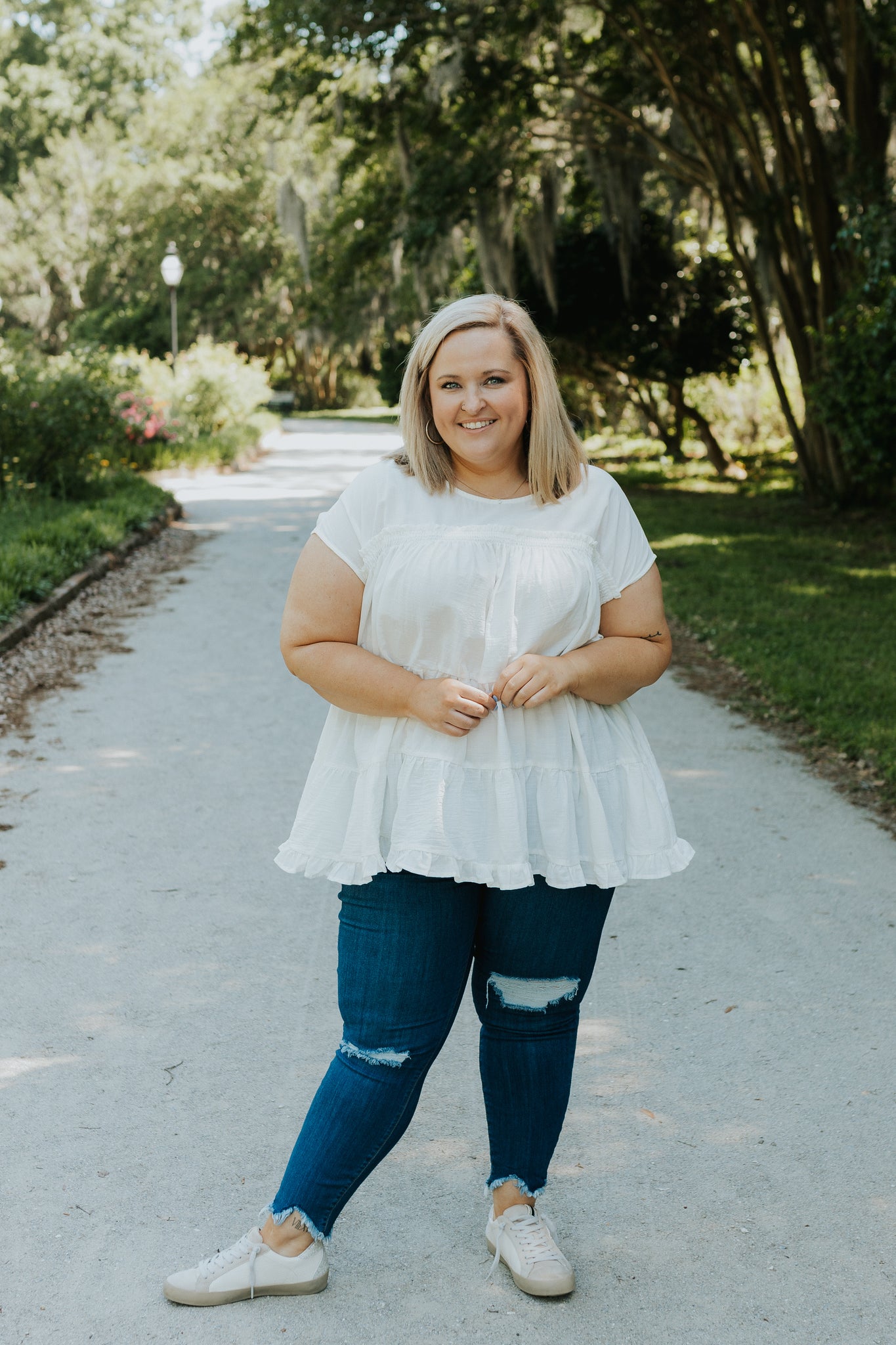 Tiered Oversized Tunic