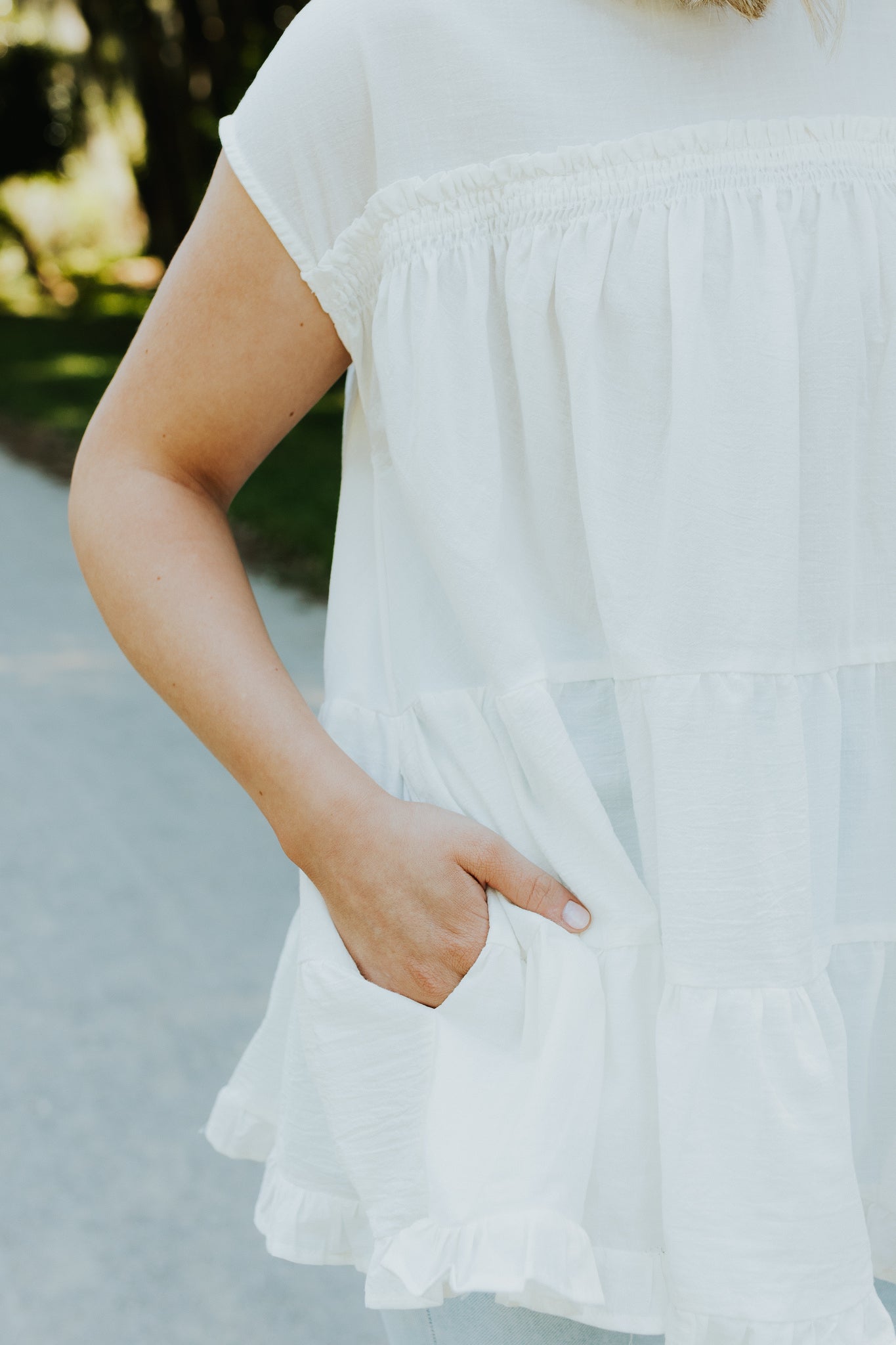 Tiered Oversized Tunic