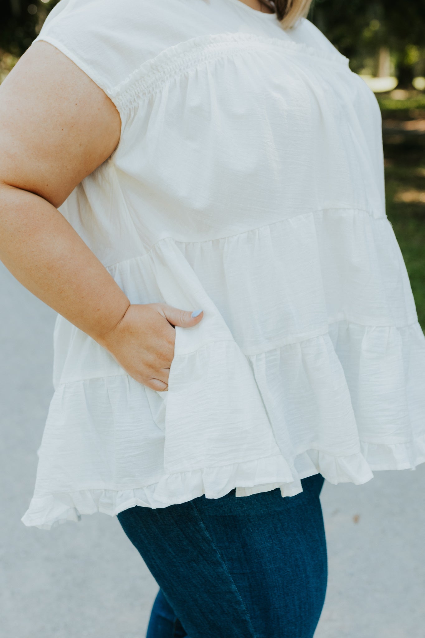 Tiered Oversized Tunic