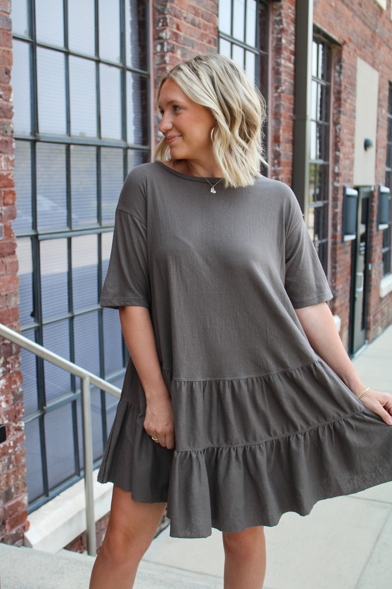 Loose Fit Tunic Dress