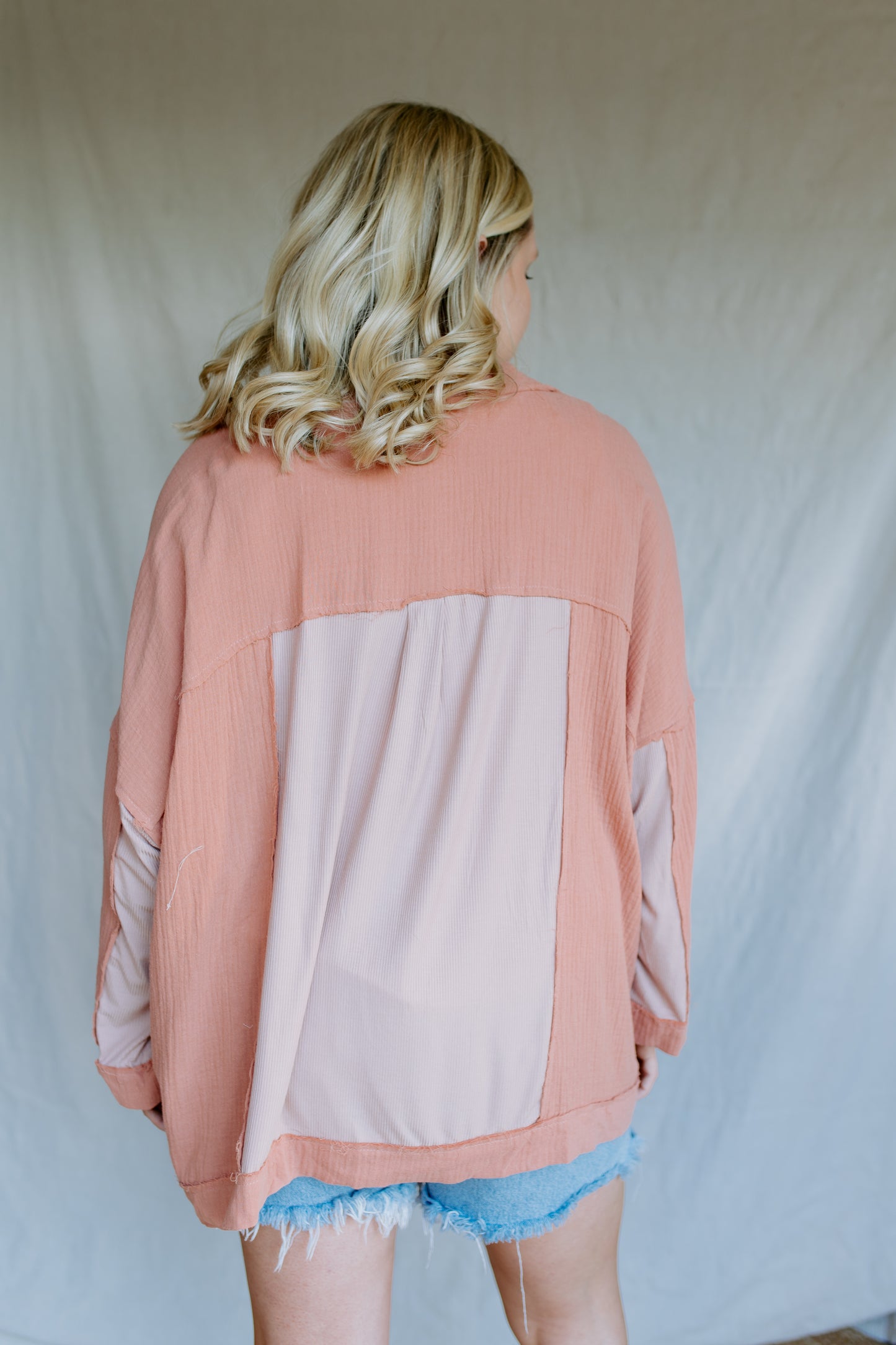 Open Front Cardigan | Clay